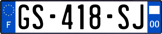 GS-418-SJ
