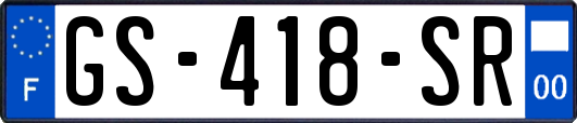 GS-418-SR