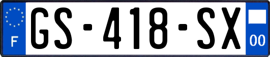 GS-418-SX