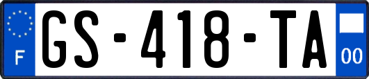 GS-418-TA