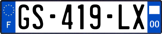 GS-419-LX