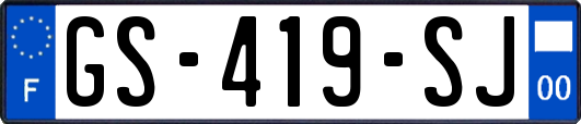 GS-419-SJ