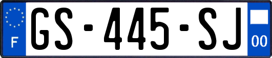 GS-445-SJ