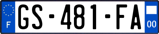 GS-481-FA