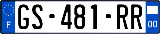 GS-481-RR