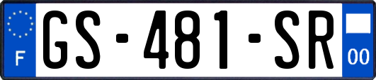 GS-481-SR