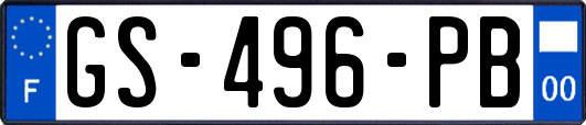 GS-496-PB