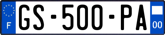 GS-500-PA