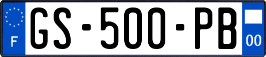 GS-500-PB
