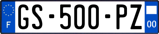 GS-500-PZ