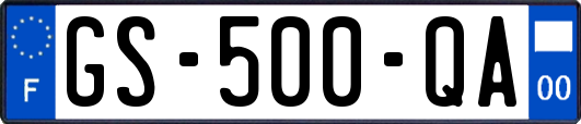 GS-500-QA