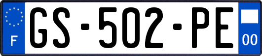GS-502-PE