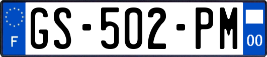 GS-502-PM