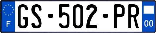 GS-502-PR