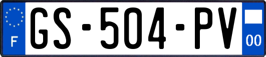 GS-504-PV