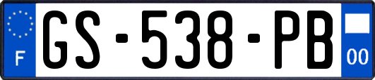 GS-538-PB