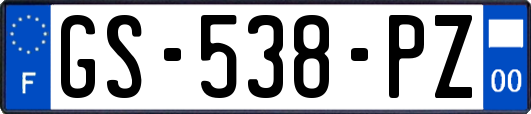 GS-538-PZ