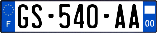 GS-540-AA