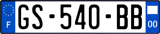 GS-540-BB