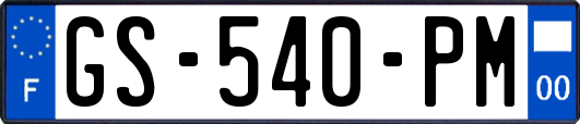 GS-540-PM