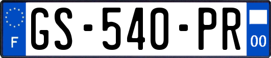 GS-540-PR