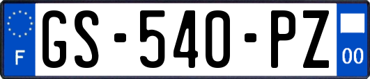 GS-540-PZ