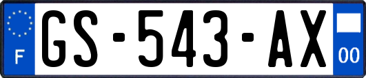 GS-543-AX