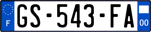 GS-543-FA
