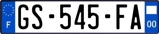 GS-545-FA