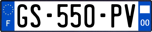 GS-550-PV