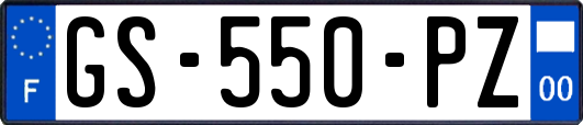 GS-550-PZ