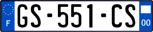 GS-551-CS