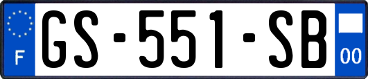GS-551-SB