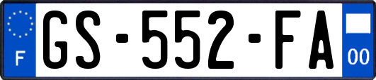 GS-552-FA