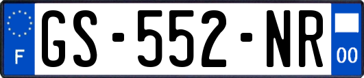 GS-552-NR
