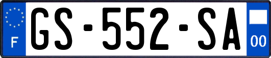 GS-552-SA