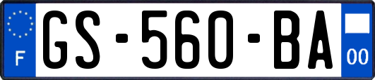 GS-560-BA