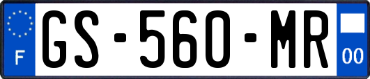 GS-560-MR