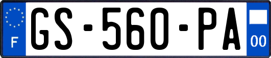 GS-560-PA