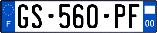 GS-560-PF