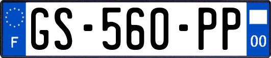 GS-560-PP