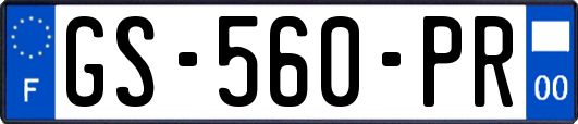 GS-560-PR