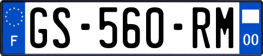 GS-560-RM