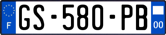 GS-580-PB
