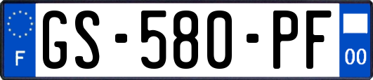 GS-580-PF
