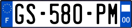 GS-580-PM