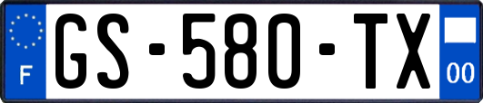 GS-580-TX
