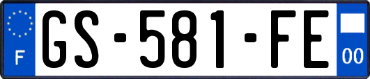 GS-581-FE