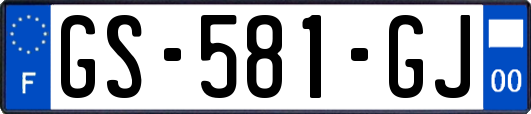 GS-581-GJ
