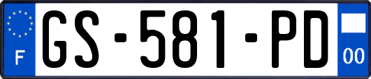 GS-581-PD